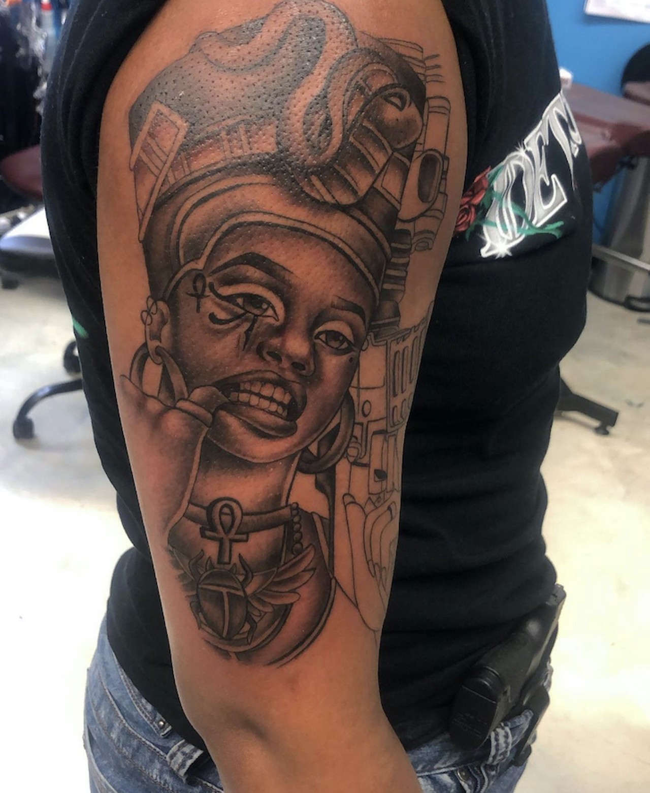 Spectacular African Queen Tattoo Designs